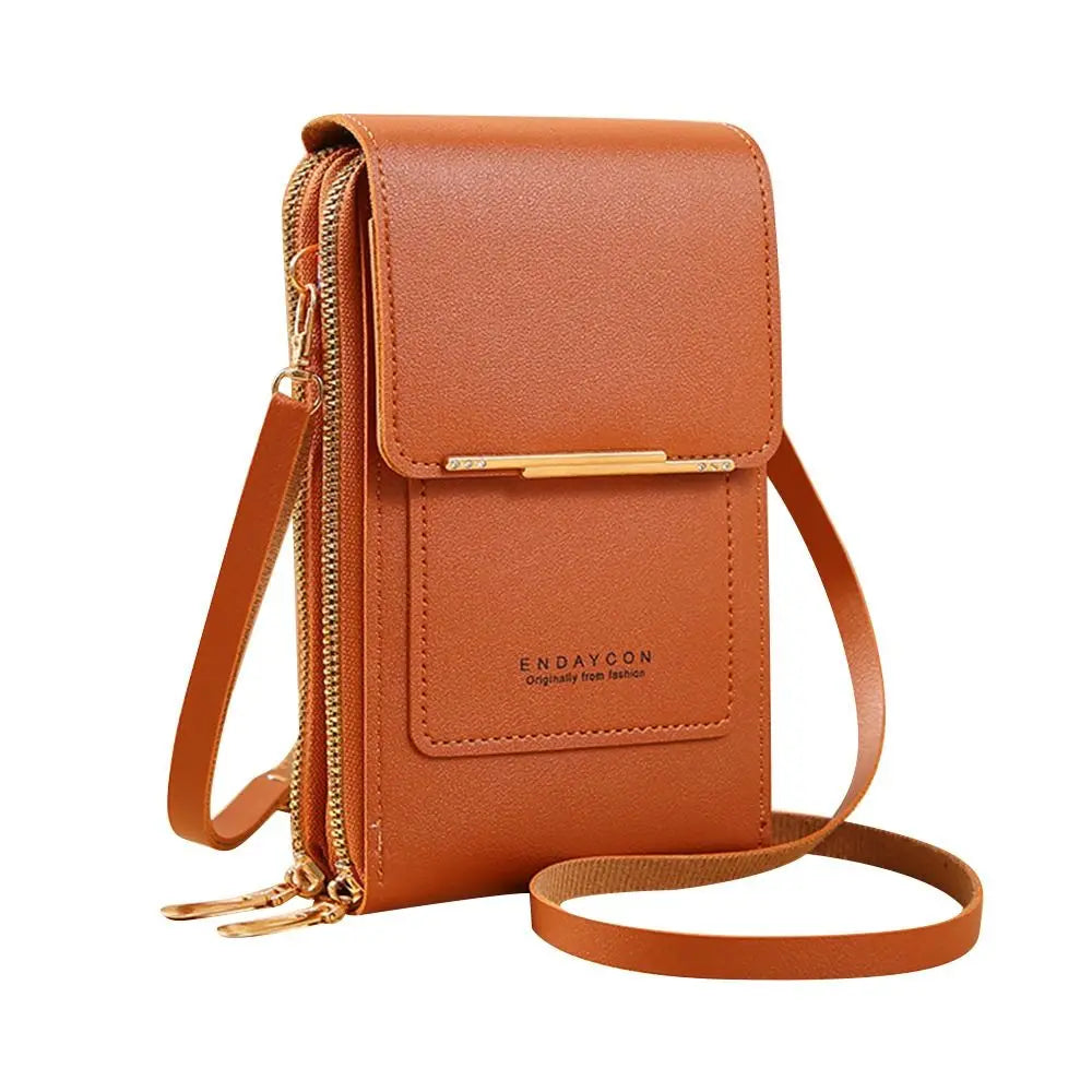 Women's Anti-Theft Leather Crossbody Bag