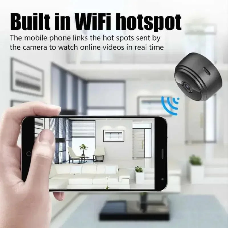 Mini Camera Wireless Smart Baby & Home Surveillance