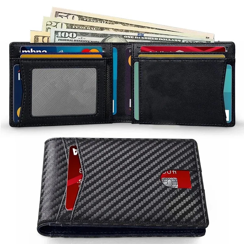 Luxury unisex wallet  style and security 🔒