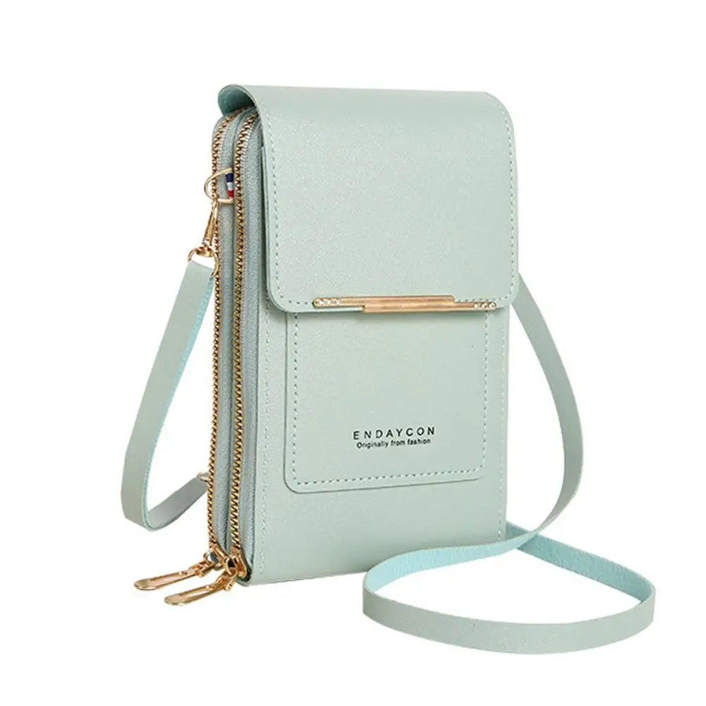 Women's Anti-Theft Leather Crossbody Bag