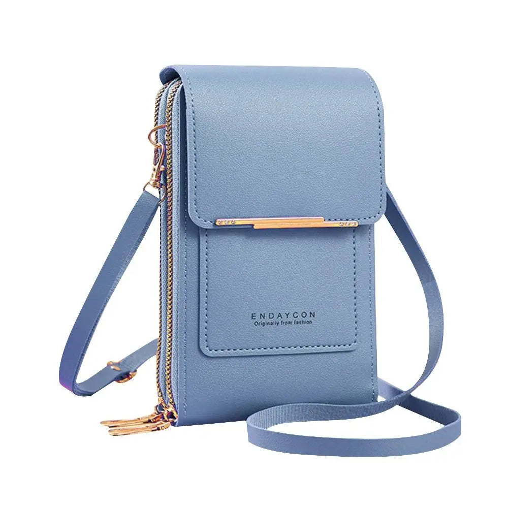 Women's Anti-Theft Leather Crossbody Bag