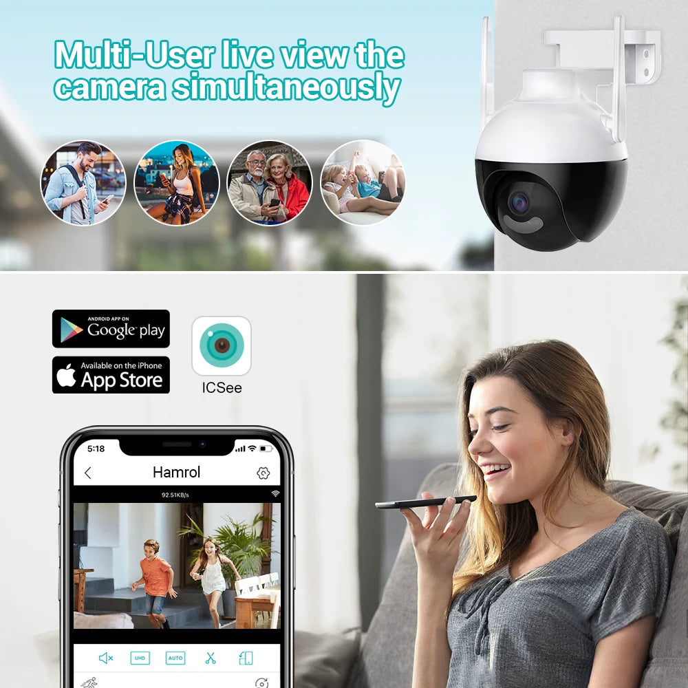 Wireless Outdoor SecurityCamera