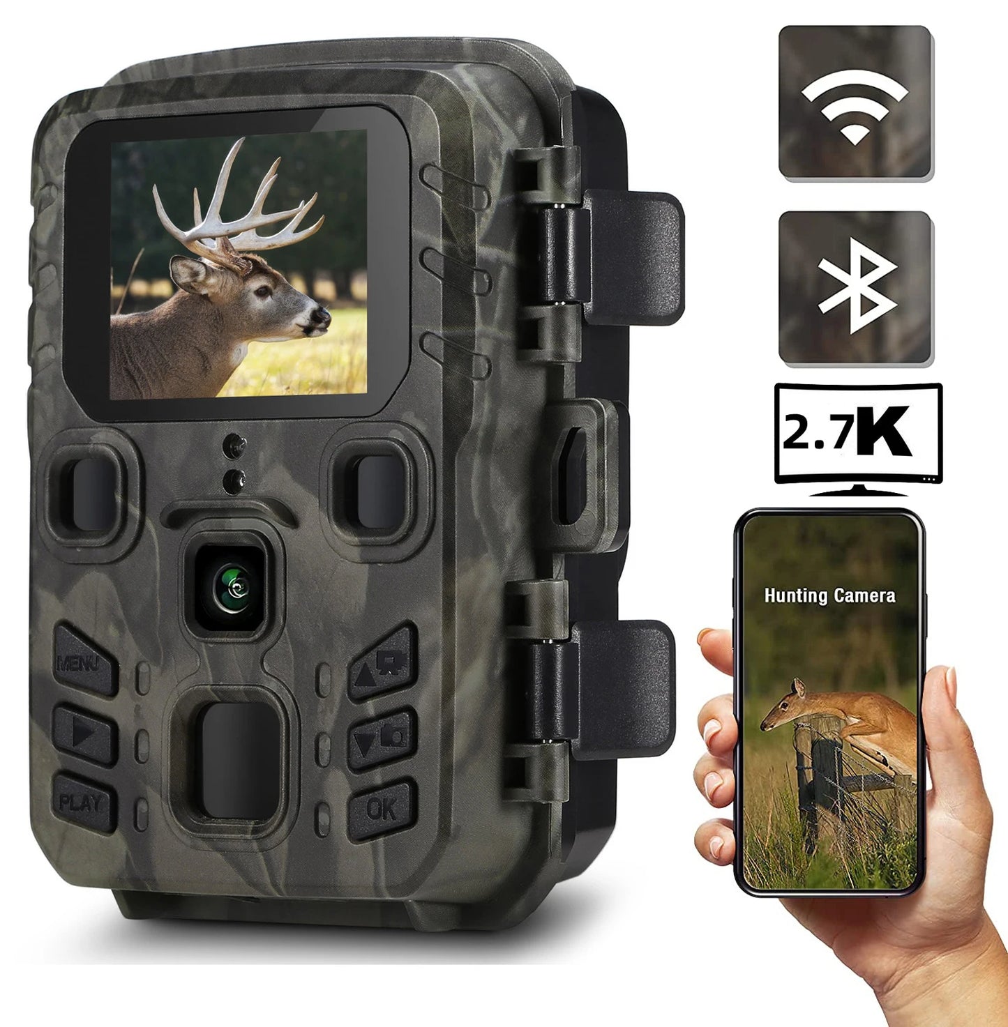 Suntek 4K WIFI Trail Camera  🦌📷🌙