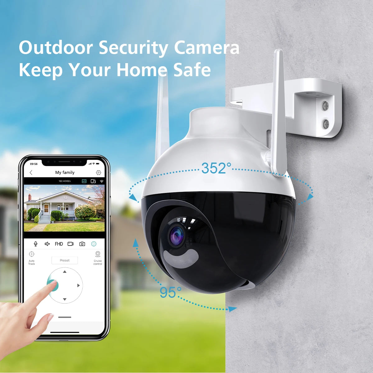 Wireless Outdoor SecurityCamera