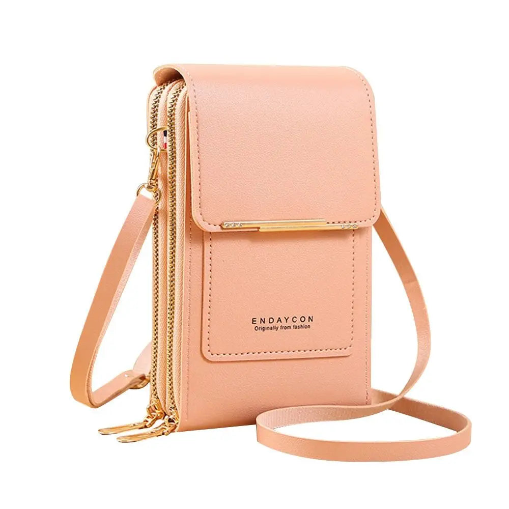 Women's Anti-Theft Leather Crossbody Bag