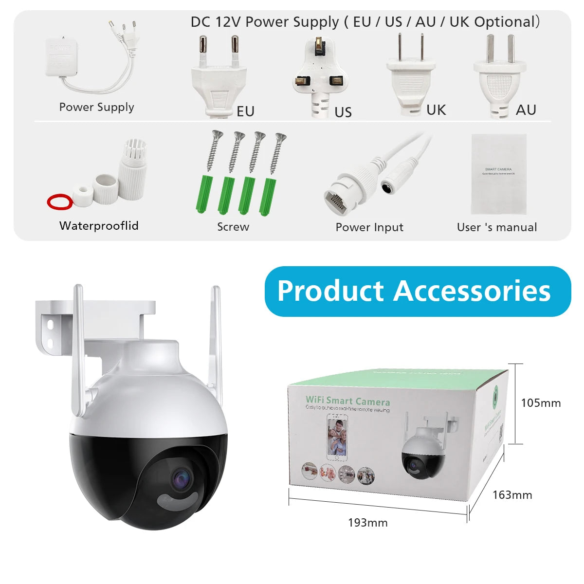 Wireless Outdoor SecurityCamera