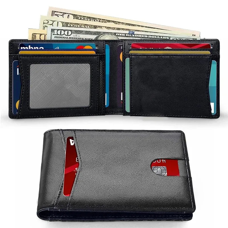 Luxury unisex wallet  style and security 🔒