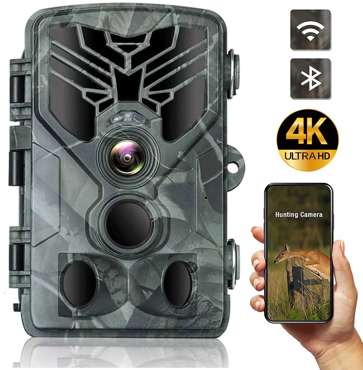 Suntek 4K WIFI Trail Camera  🦌📷🌙