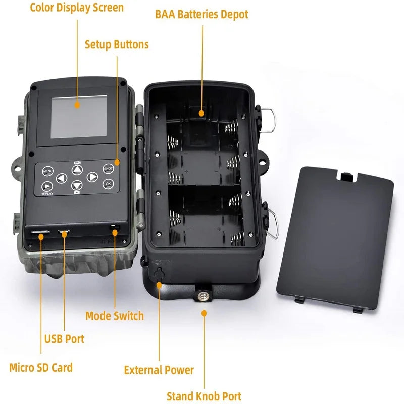 Suntek 4K WIFI Trail Camera  🦌📷🌙