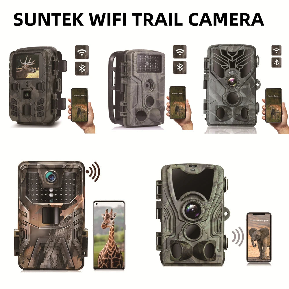 Suntek 4K WIFI Trail Camera  🦌📷🌙