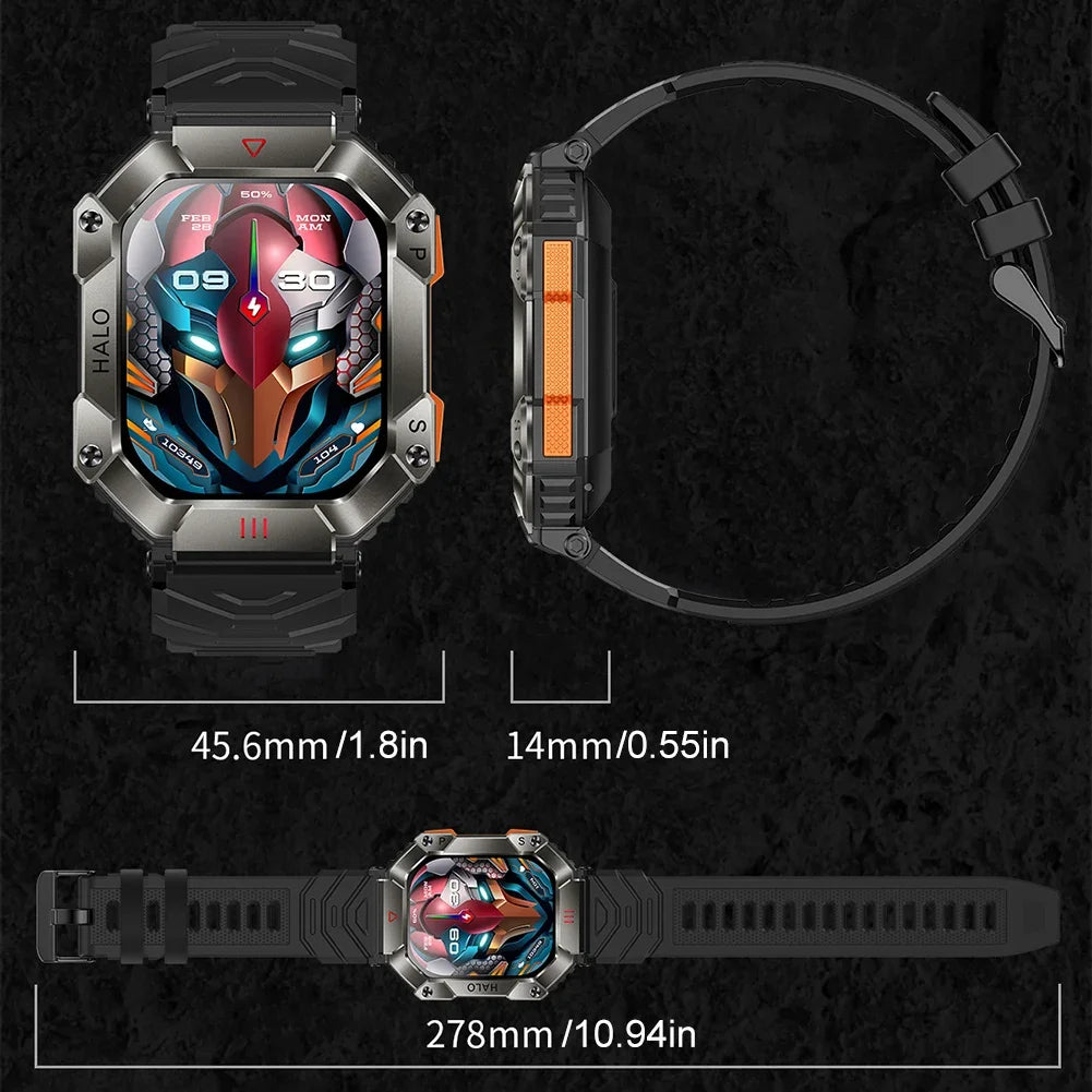 Sports Smartwatch Complete Monitoring 🏃‍♂️💓