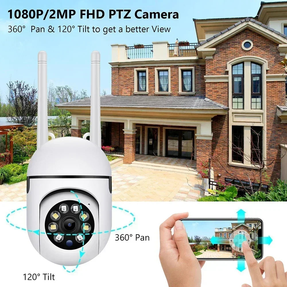 Outdoor Security Camera  with Alarm