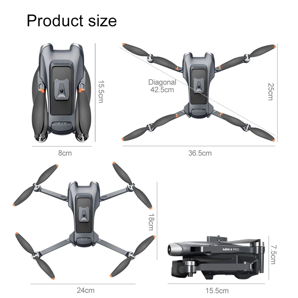 New V600 Drone with 4k professional HD