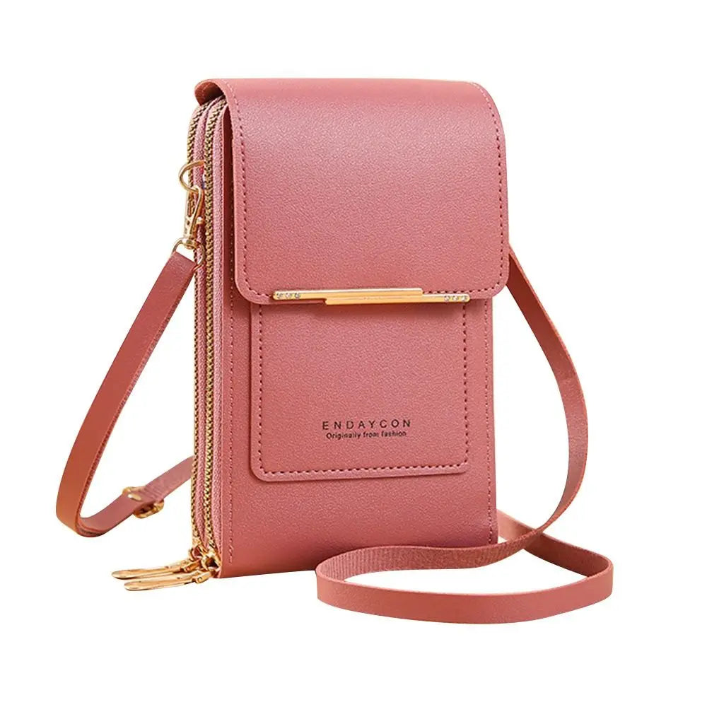 Women's Anti-Theft Leather Crossbody Bag