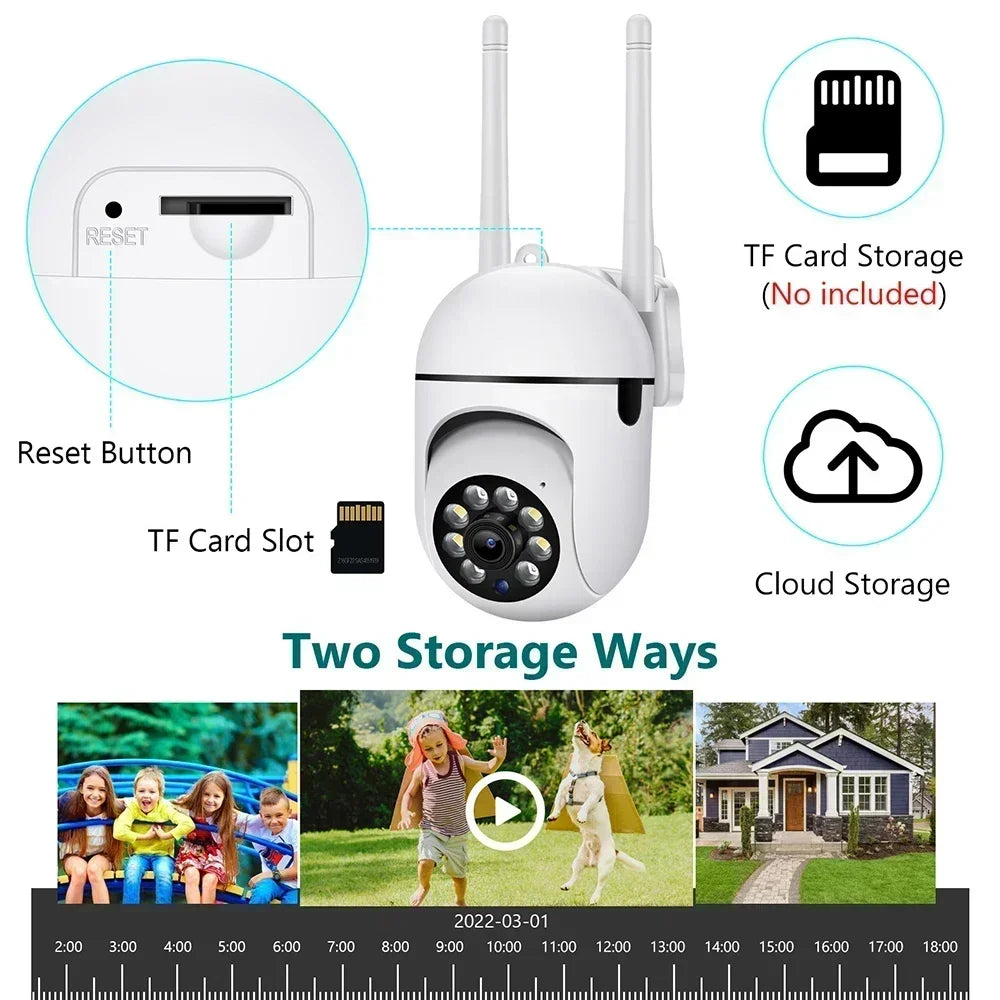 Outdoor Security Camera  with Alarm