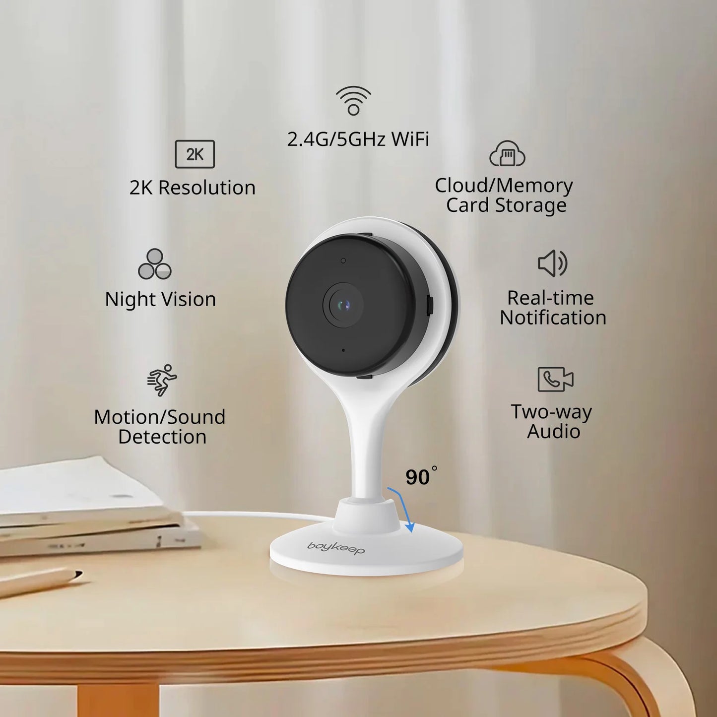 Indoor Monitoring with Two-Way Audio 🏡✨